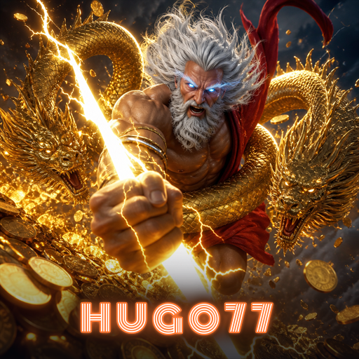 Layar pertama hugo77 APK setelah instal di HP Android
